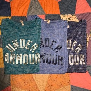 Lot of Women’s Under Armour Tees